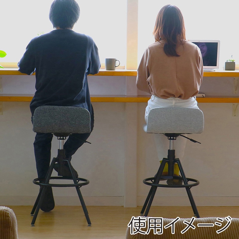 市場 バースツール High Stool ライトグレー OFS-3724LGY 1台(ご注文単位1台)【直送品】