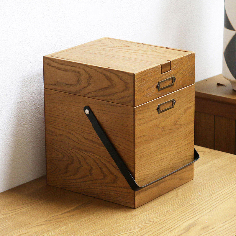 市場 Wooden コスメボックス ヴィンテージナチュラル K-3745VNA 1台(ご注文単位1台)【直送品】