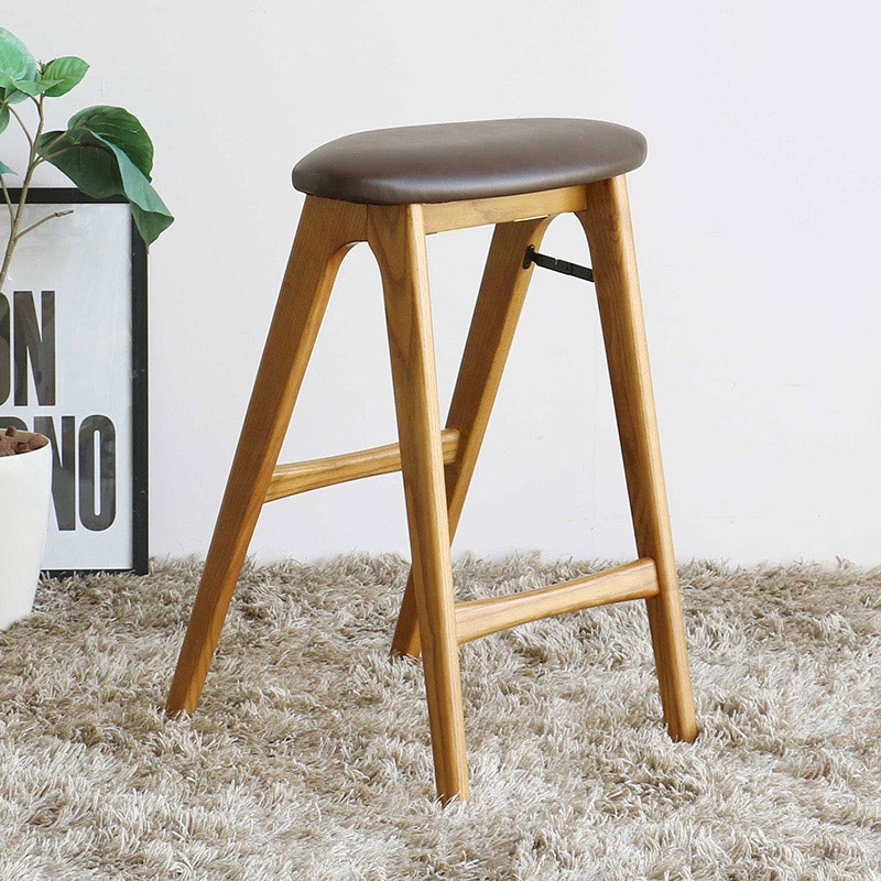 市場 フォールディングスツール butler ブラウン ST-3748BR 1台(ご注文単位1台)【直送品】