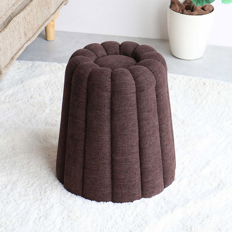 市場 カヌレ スツール ブラウン PFS-3813BR 1台(ご注文単位1台)【直送品】