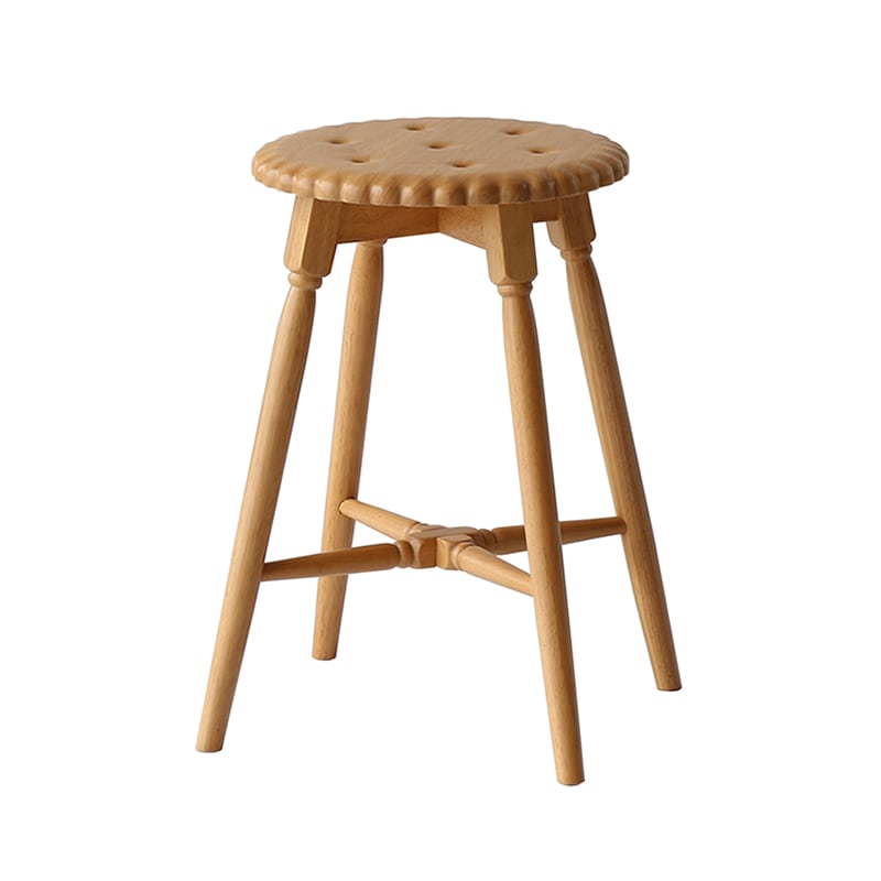 市場 ビスケット スツール ナチュラル PFS-3814NA 1台（ご注文単位1台）【直送品】