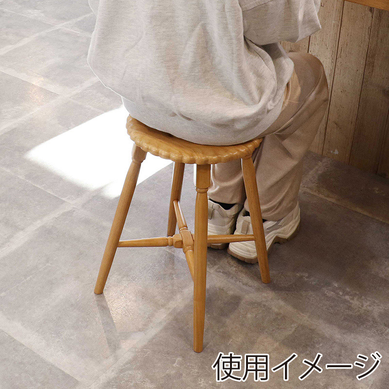 市場 ビスケット スツール ナチュラル PFS-3814NA 1台（ご注文単位1台