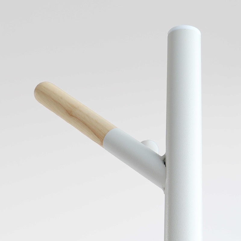 市場 ポールハンガー アイボリー H-3827IV 1台（ご注文単位1台）【直送品】