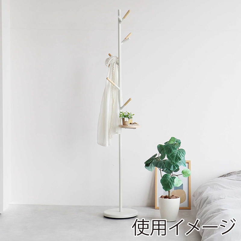市場 ポールハンガー アイボリー H-3827IV 1台（ご注文単位1台）【直送品】