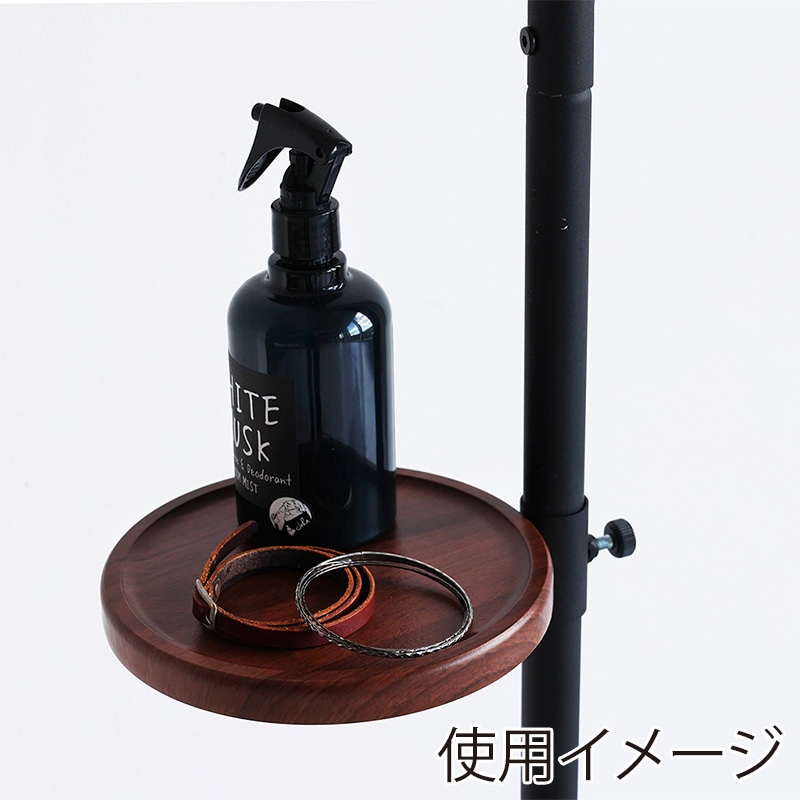 市場 ポールハンガー ブラック H-3827BK 1台(ご注文単位1台)【直送品】