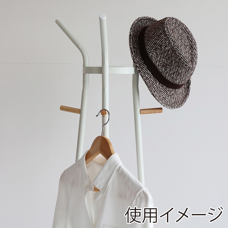 市場 タワーハンガー アイボリー H-3828IV 1台（ご注文単位1台）【直送品】