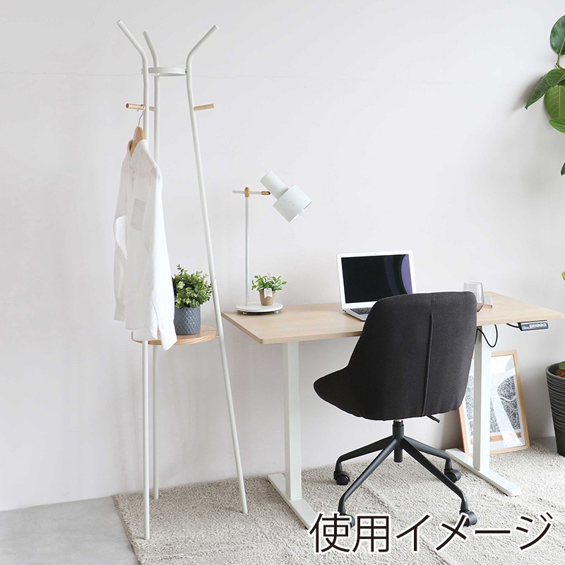 市場 タワーハンガー アイボリー H-3828IV 1台（ご注文単位1台）【直送品】