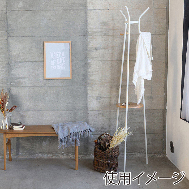 市場 タワーハンガー アイボリー H-3828IV 1台（ご注文単位1台）【直送品】