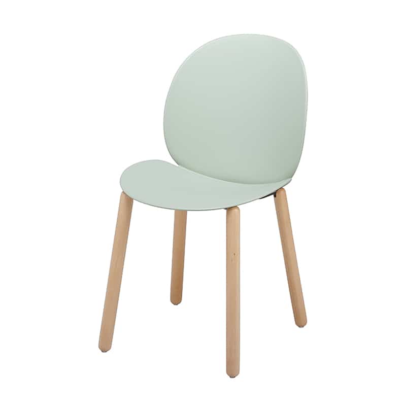 市場 チェアー 06 ウッド GR OFC-3841 1台（ご注文単位1台）【直送品】