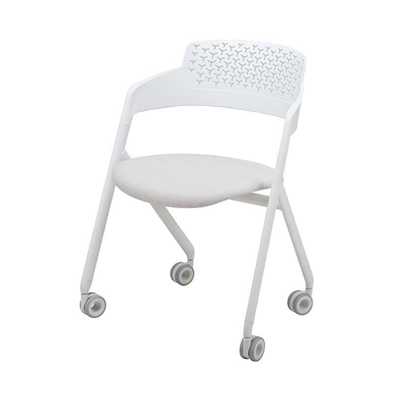 市場 ミーティングチェア 07 WH OFC-3842 1台（ご注文単位1台）【直送品】