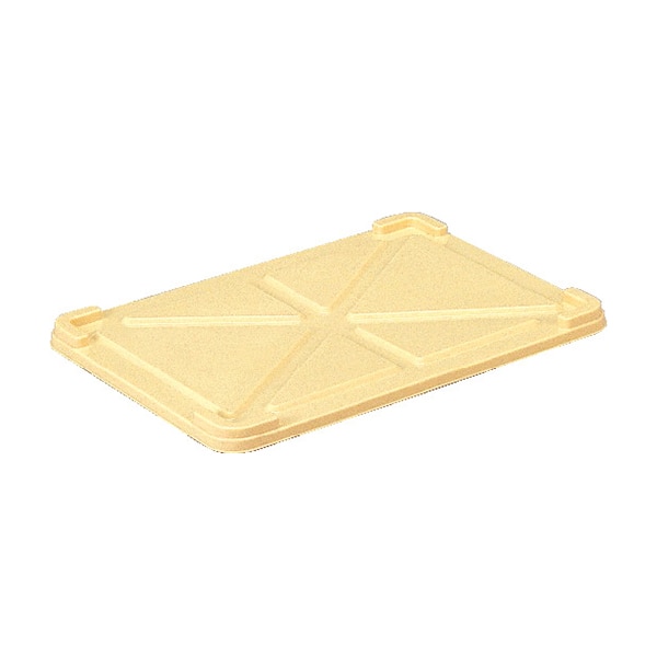 サンコー 中型ばんじゅうフタ クリーム 701700 1個（ご注文単位10個）【直送品】