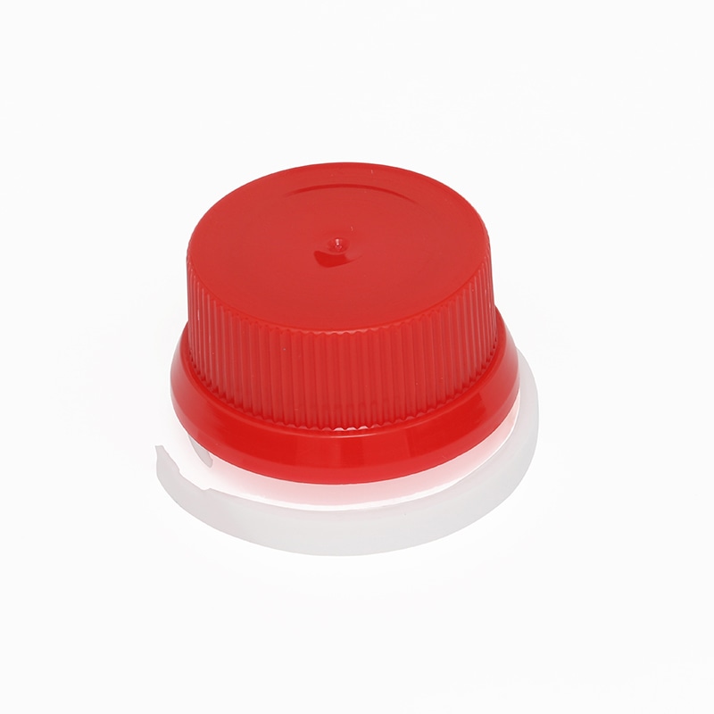 ハニー PPボトル容器 FSI耐熱キャップ丸穴赤白付き 360ml 打栓式 PP360 322個/箱(ご注文単位1箱)【直送品】