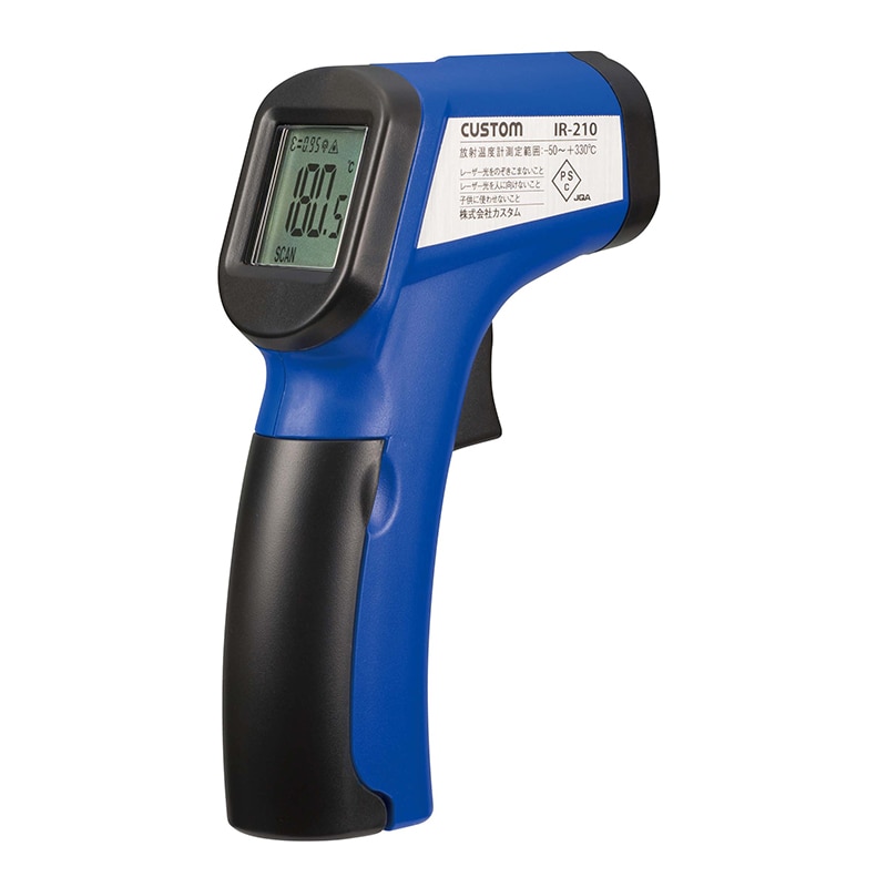 カスタム 放射温度計 IR-210 1個(ご注文単位1個)【直送品】
