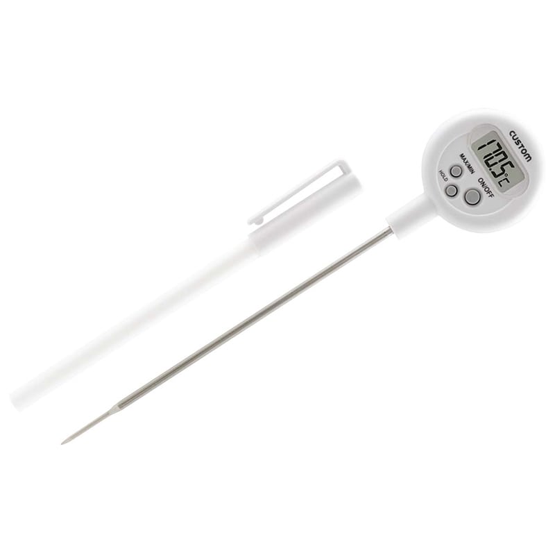 カスタム 防水デジタルペンタイプ温度計 CT-410WP 1個(ご注文単位1個)【直送品】