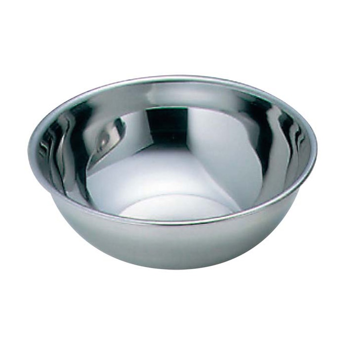 SUS 18-0 ミキシングボール 39cm 1個(ご注文単位1個)【直送品】