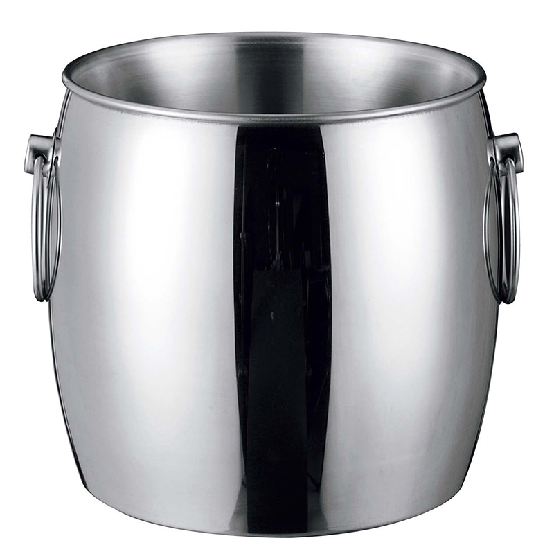 SUS 18-8 二重 ワインクーラー DW-1(ミラー仕上) 1個(ご注文単位1個)【直送品】