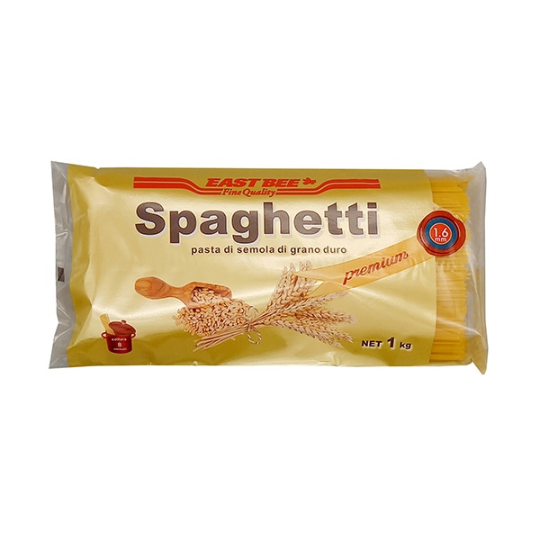 トーホー EAST BEE プレミアムスパゲッティ 1.6mm 1kg 常温 1袋※軽(ご注文単位1袋)※注文上限数12まで【直送品】
