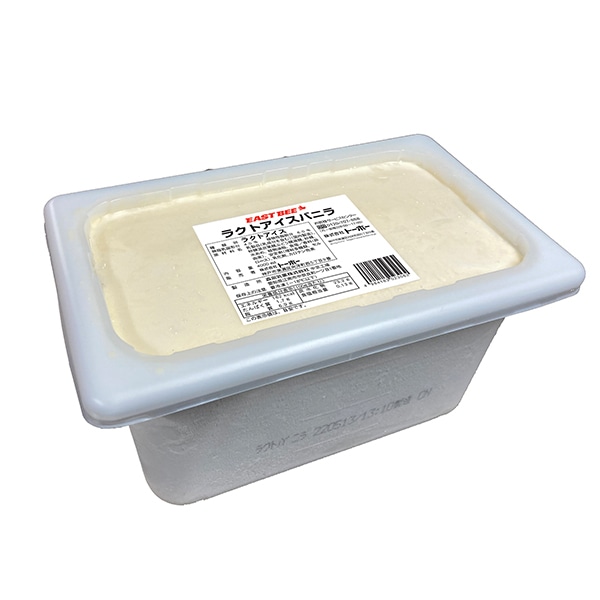 トーホー EAST　BEE　ラクトアイスバニラ 4L 冷凍 1個※軽（ご注文単位1個）※注文上限数2まで【直送品】