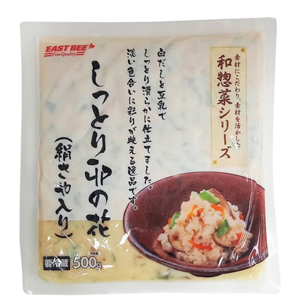 トーホー 和惣菜シリーズ しっとり卯の花 絹さや入り 500g 冷蔵 1袋※軽(ご注文単位1袋)※注文上限数12まで【直送品】