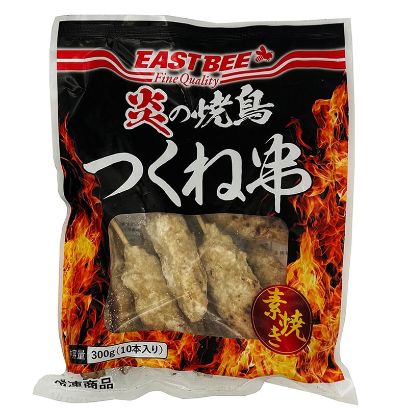 トーホー EAST BEE 炎の焼鳥 つくね 素焼き 30g×10本 冷凍 1個※軽(ご注文単位1個)※注文上限数12まで【直送品】