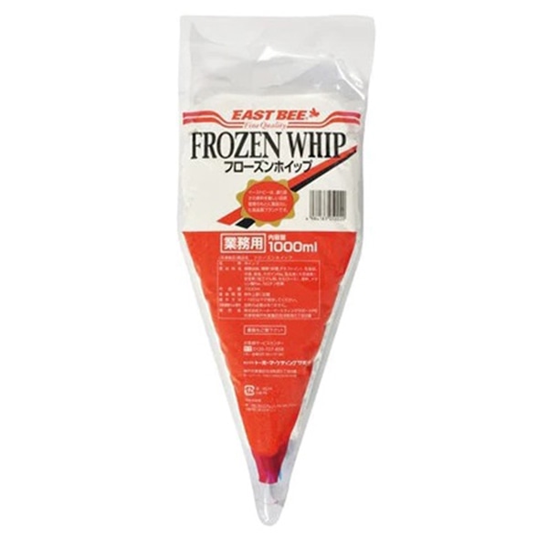 トーホー EAST BEE フローズンホイップ 1L 冷凍 1本※軽(ご注文単位1本)※注文上限数12まで【直送品】