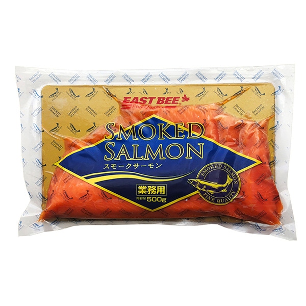 トーホー EAST BEE スモークサーモン スライス 500g 冷凍 1パック※軽(ご注文単位1パック)※注文上限数12まで【直送品】