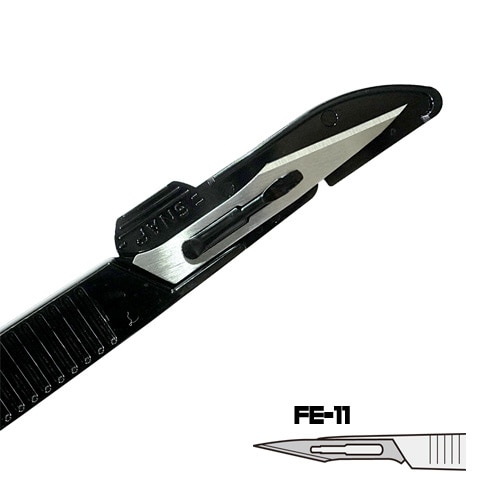 アイガーツール 超薄刃精密ナイフ FE-11 1本(ご注文単位1本)【直送品】