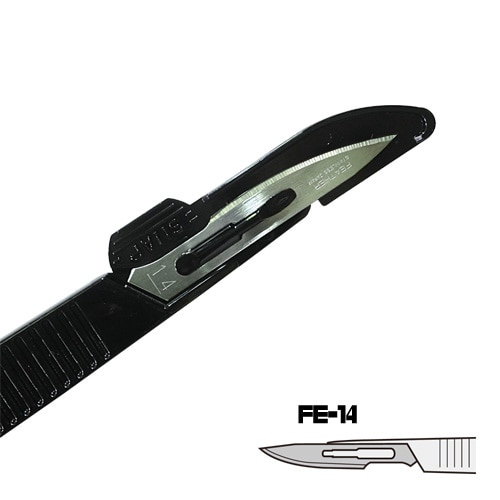 アイガーツール 超薄刃精密ナイフ FE-14 1本(ご注文単位1本)【直送品】
