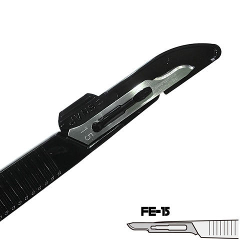 アイガーツール 超薄刃精密ナイフ FE-15 1本(ご注文単位1本)【直送品】