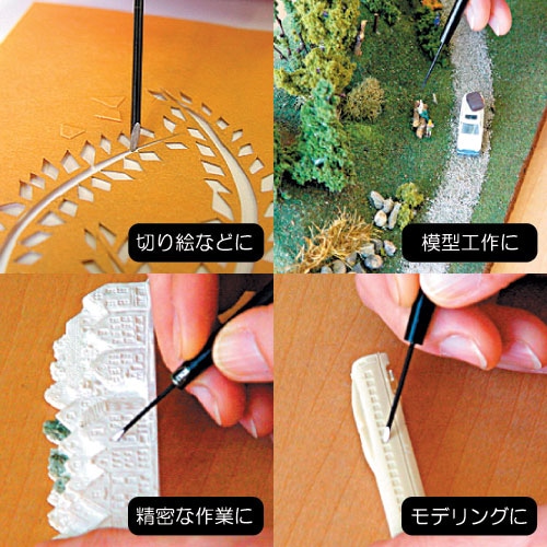 アイガーツール 精密マイクロナイフ 精密キリ TK-08 1本(ご注文単位1本)【直送品】