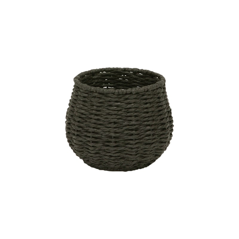 大橋新治商店 ペーパーバスケット D3号　ブラック 10-191 1個（ご注文単位1個）【直送品】