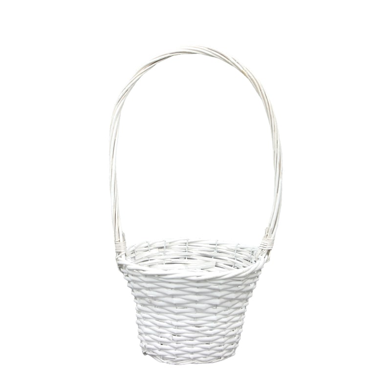 大橋新治商店 バスケット　ホワイトウィロー D4号H 11-364 1個（ご注文単位1個）【直送品】