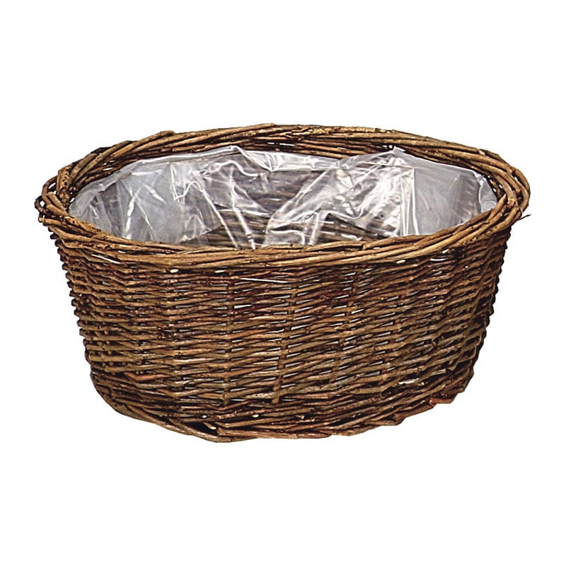 大橋新治商店 アレンジバスケット 丸L 11-743 1個（ご注文単位6個）【直送品】