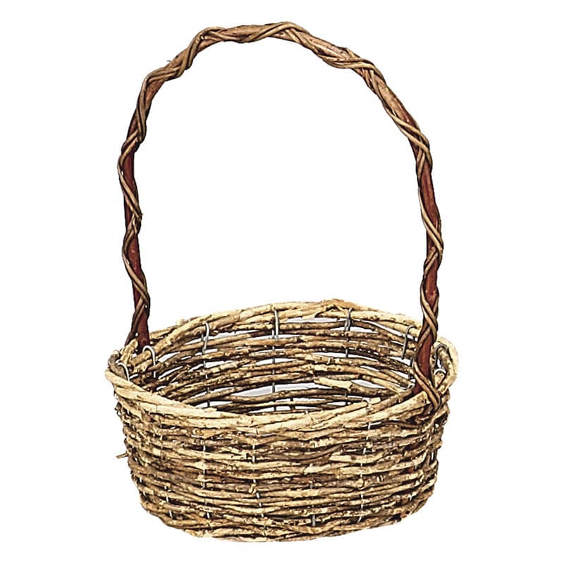 大橋新治商店 カゴ　くるーる 丸大　ハンドル付 13-925 1個（ご注文単位8個）【直送品】