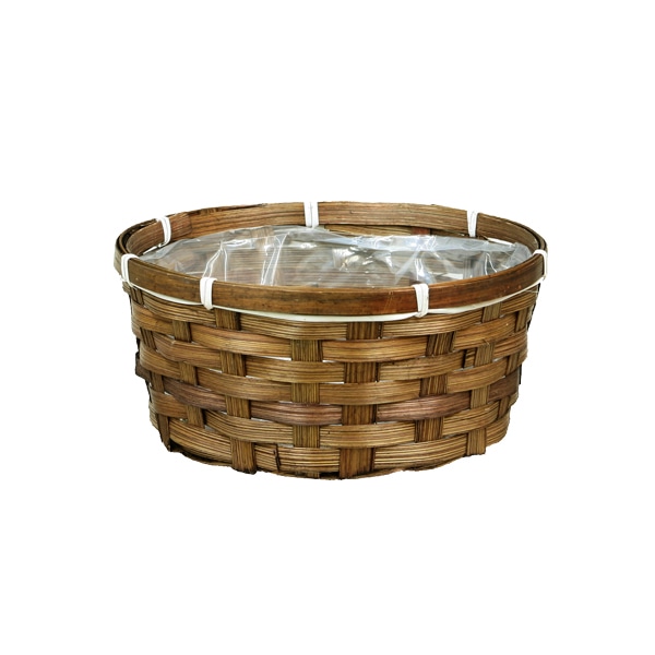 大橋新治商店 アレンジバスケット 丸　大 15-592 1個（ご注文単位20個）【直送品】