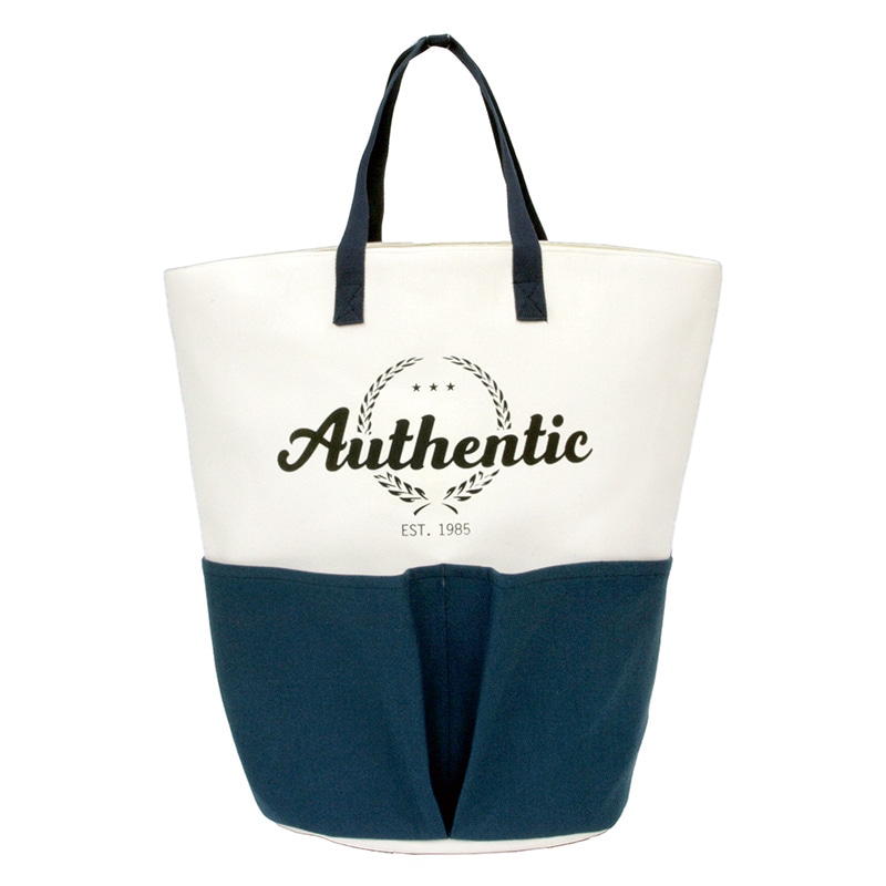 大橋新治商店 ランドリーバッグ オーセンティック ネイビー 16-091 1個(ご注文単位1個)【直送品】