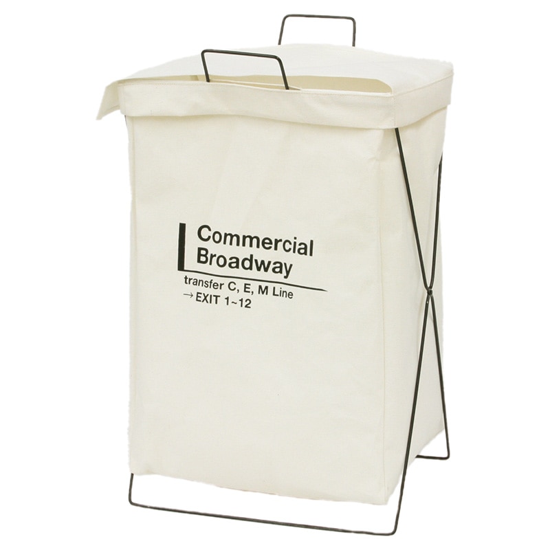 大橋新治商店 折畳ランドリーバスケット NC 16-203 1個(ご注文単位1個)【直送品】