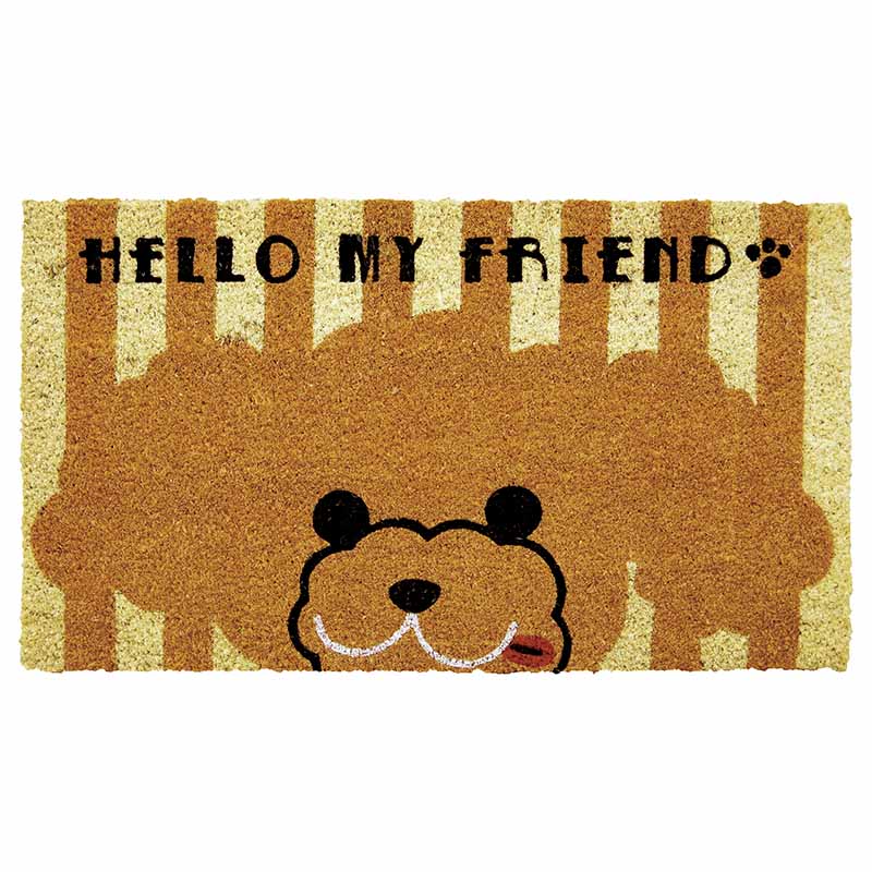 大橋新治商店 コイヤーマット　アニマル トイプードル 17-063 1個（ご注文単位1個）【直送品】