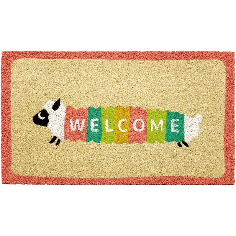 大橋新治商店 コイヤーマット　アニマル カラフルヒツジ 17-068 1個（ご注文単位1個）【直送品】