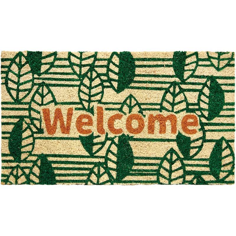 大橋新治商店 コイヤーマット　ボタニカル リーフ 17-077 1個（ご注文単位1個）【直送品】