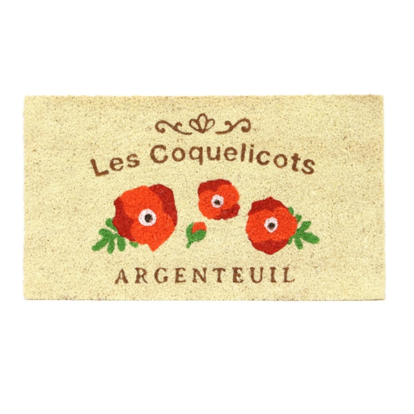 大橋新治商店 コイヤーマット　モチーフ コクリコ 17-080　1個（ご注文単位1個）【直送品】