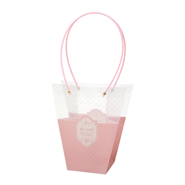 大橋新治商店 プリントフラワーバッグ レガロ D5号 18-075 1個（ご注文単位10個）【直送品】