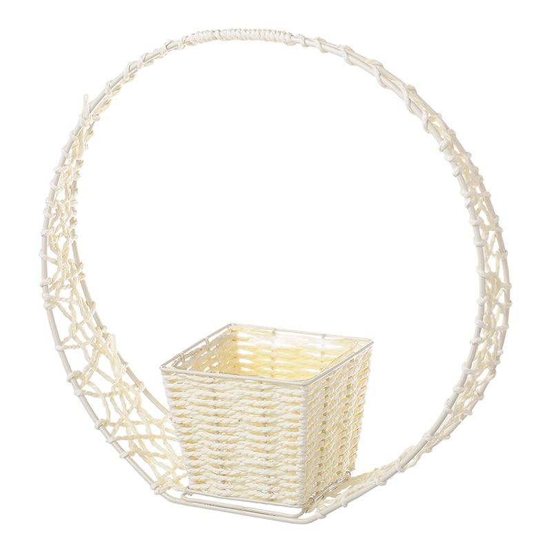 大橋新治商店 バスケット 満月白角M 20-462 1個（ご注文単位1個）【直送品】