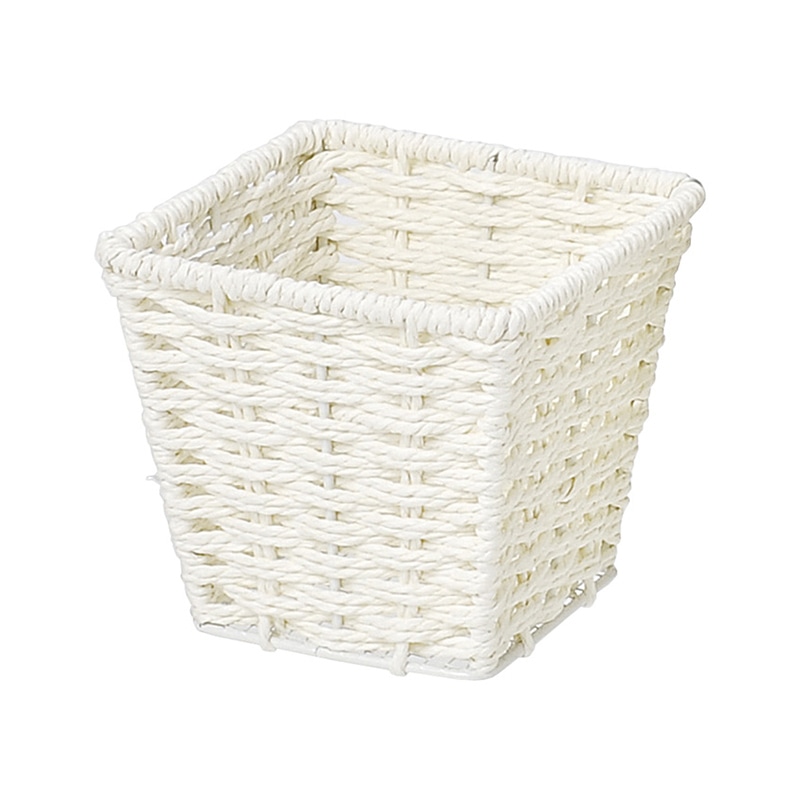 >大橋新治商店 バスケット スクエアベースSS　ホワイト 20-532 1個（ご注文単位10個）【直送品】