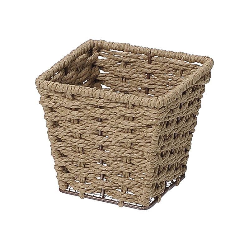 大橋新治商店 バスケット スクエアベースSS ブラウン 20-632 1個(ご注文単位10個)【直送品】