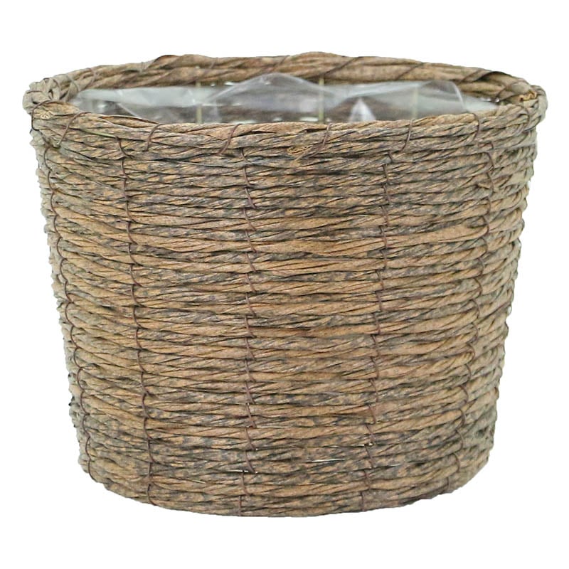 大橋新治商店 PEポット プランターD6号 23-026 1個(ご注文単位1個)【直送品】