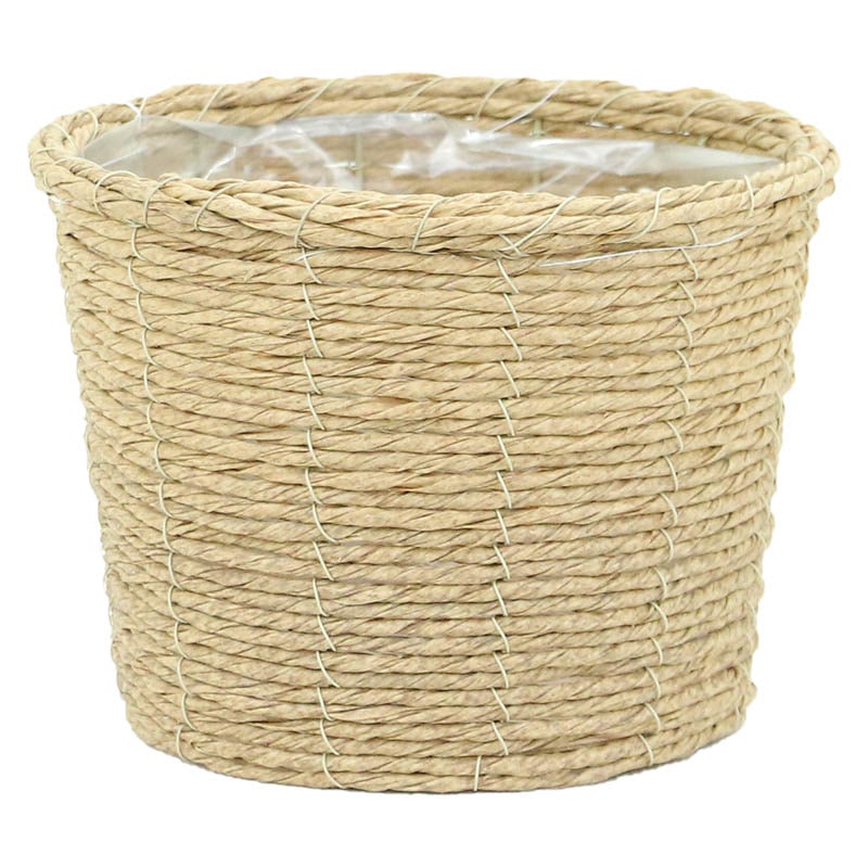 大橋新治商店 PEポット プランターD6号 23-036 1個(ご注文単位1個)【直送品】