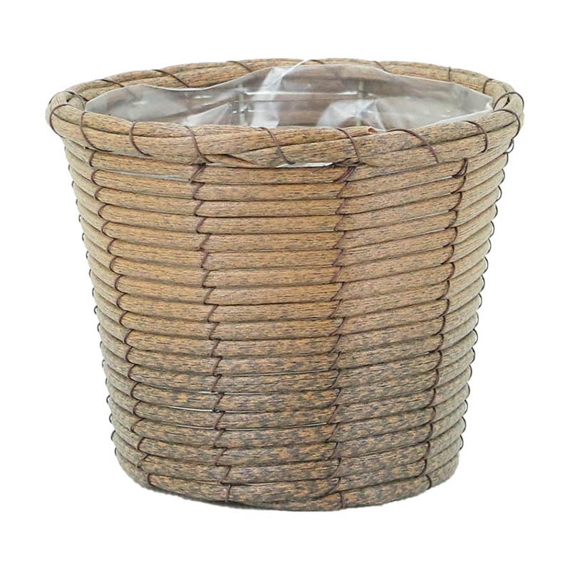 大橋新治商店 PEポット プランターD5号 23-045 1個(ご注文単位1個)【直送品】