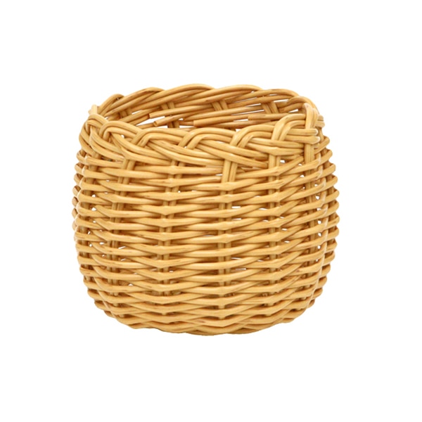 大橋新治商店 PPバスケット D3.5号　ホワイト 23-083　1個（ご注文単位72個）【直送品】