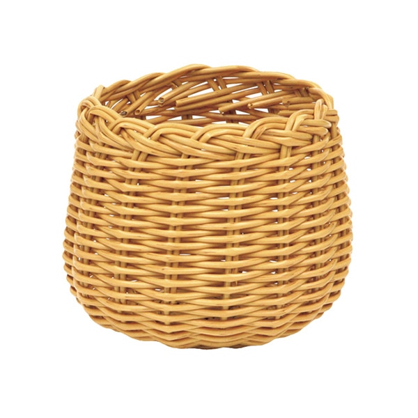 大橋新治商店 PPバスケット D4号　ホワイト 23-084　1個（ご注文単位54個）【直送品】